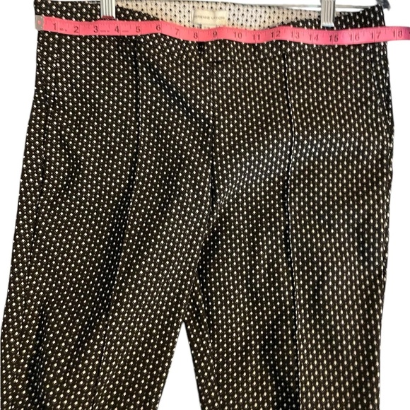 Adrienne Vittadini size 14 straight leg trousers patterned - Picture 2 of 5